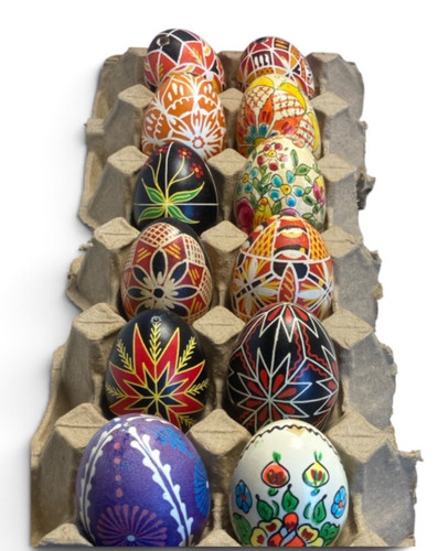 Ukrainian pysanky hutsul - ukrainian,