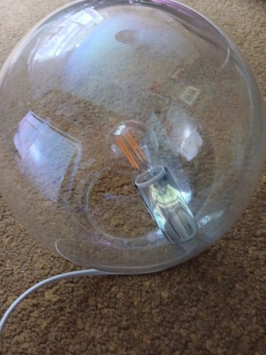 Habitat glass globe table - habitat,