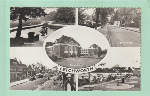 Herts postcard letchworth - herts,