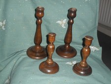 x2 Pairs Of  Old Wooden