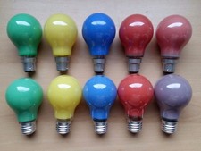 10 x 18w/25w Coloured