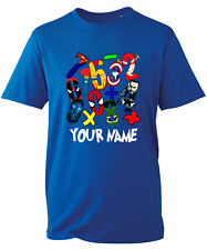 Personalized Superhero Numbers