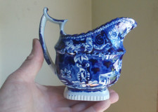 1820s DARK BLUE PEARLWARE