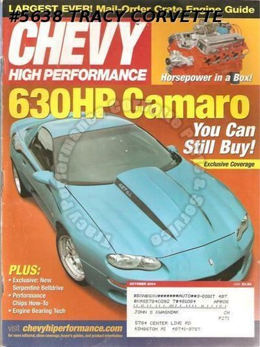 October 2004 chevy high - 2004,