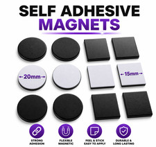 Self Adhesive Magnetic Discs