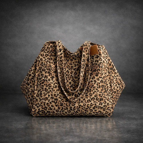 Leopard print canvas - leopard,