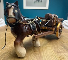 Vintage horse drawn cart with