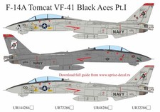 1:72 Decal Grumman F-14 Tomcat
