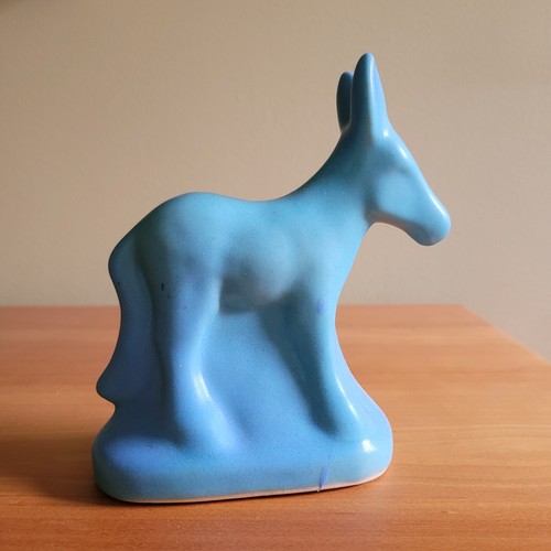 Van briggle pottery donkey - van,