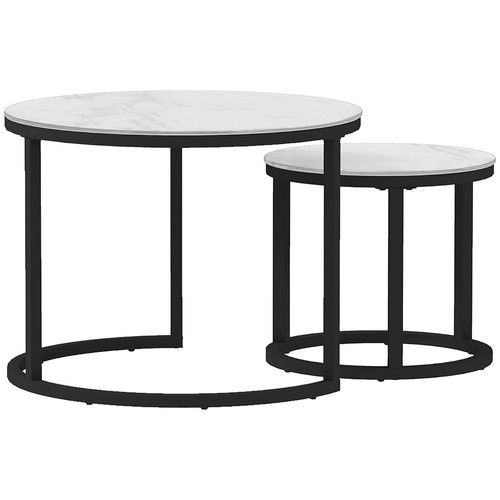 Round nest tables set - tables, of