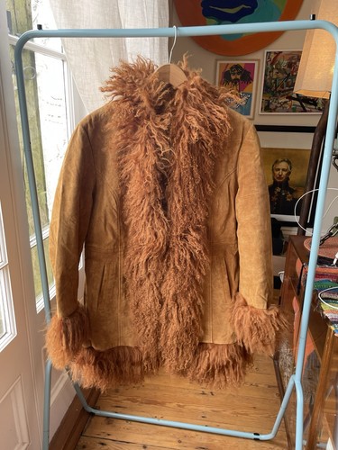 Real leather and shearling - and,