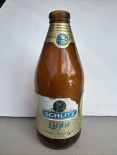 Vintage Beer Bottle Schlitz