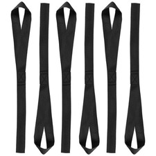 6Pcs Soft Loop Tie Down Straps