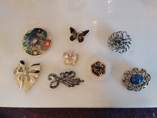 Vintage brooch bundle - brooch, job