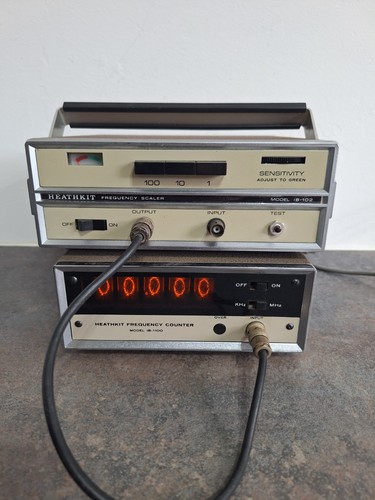 Heath kit frequency counter - heath, &