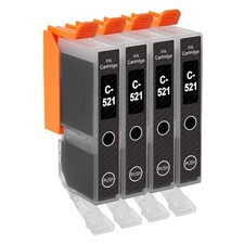 Black ink cartridges - 4, (cli)