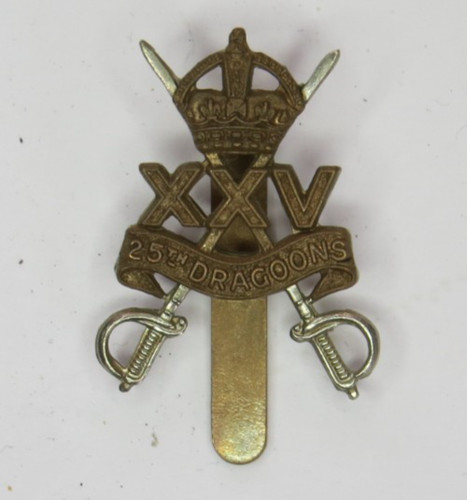Military cap badge 25th - cap,