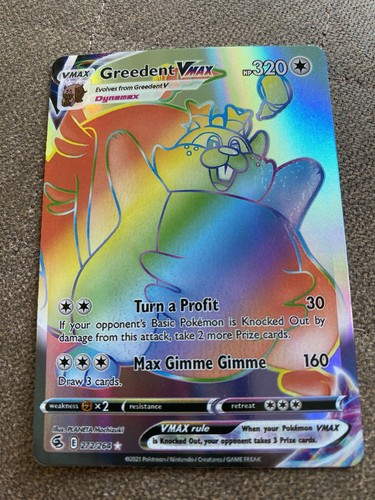 Custom greedent vmax rainbow - custom,