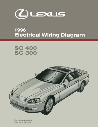 1996 lexus 400 sc - 1996, 400,