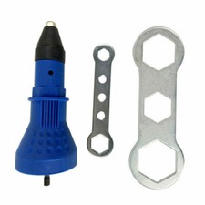 Electric Rivet Nut Gun Cordless Drill Pop Adapter Riveting Riveter Insert Kit