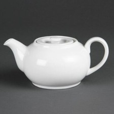 Olympia Whiteware Teapots -