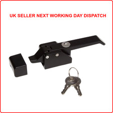 Black Over-Centre Lever Latch