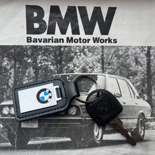 Vintage BMW Genuine Keyring