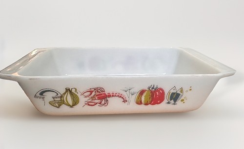 Vintage pyrex jaj lobster - pyrex,