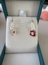 Seed freshwater pearl earrings - seed,
