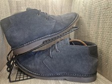 Super Dry Blue Suede Chukka