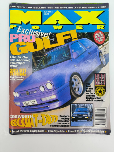 Vintage max power magazine - vintage,
