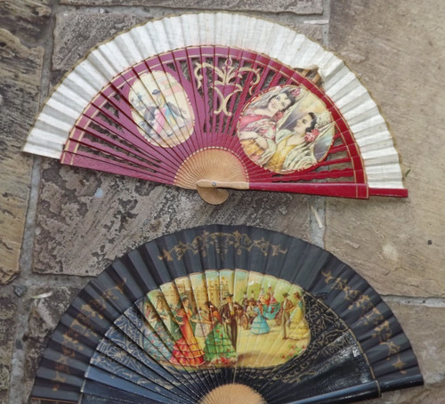 Pair old spanish - spanish, wooden