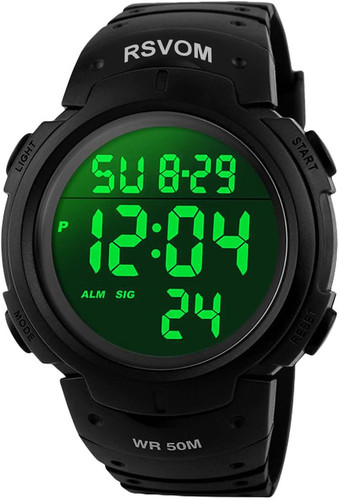 Mens digital sports watch - digital,