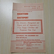 Brentford v Southport -
