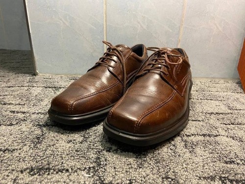 Men ecco heels brown leather - men,