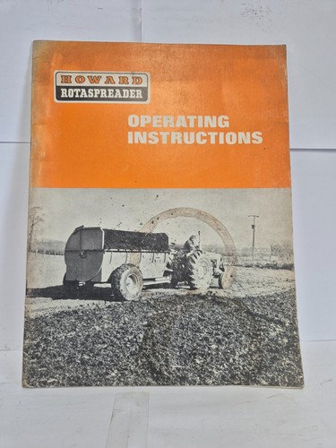 Howard rotaspreader operators - howard,
