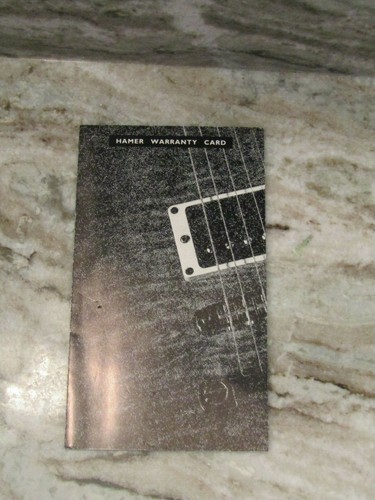 Hamer guitar company - -,