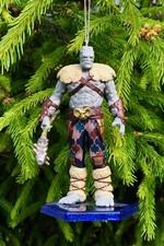 Disney Store Marvel Thor Love & Thunder Korg Figure Christmas Tree ? Decoration