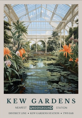 Large size kew garden - size,