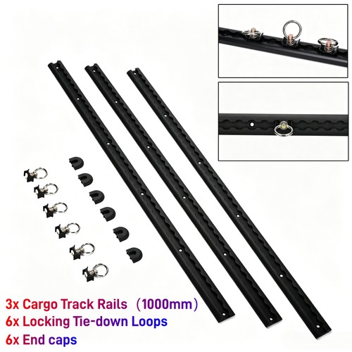1000mm black anodised cargo - anodised,