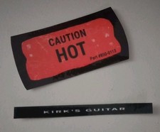 Kirk Hammett style 'Caution