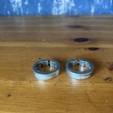 Boardman lock-on grip clamps In Sliver