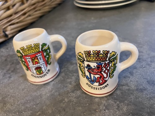 Mini german ceramic tankards - mini,