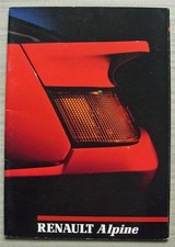 RENAULT ALPINE V6 GT & V6