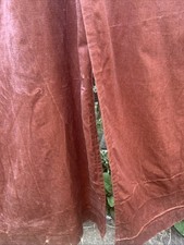 Pair Vintage Velvet Curtains
