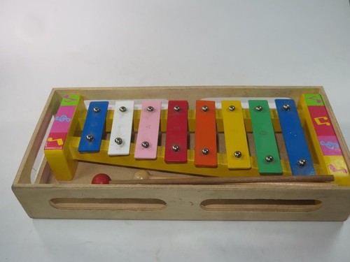 Child xylophone notes in - child's,