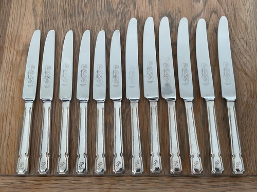 Set silver plated table - 12,