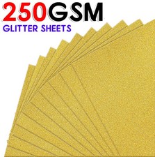 A4 Glitter Card Coloured