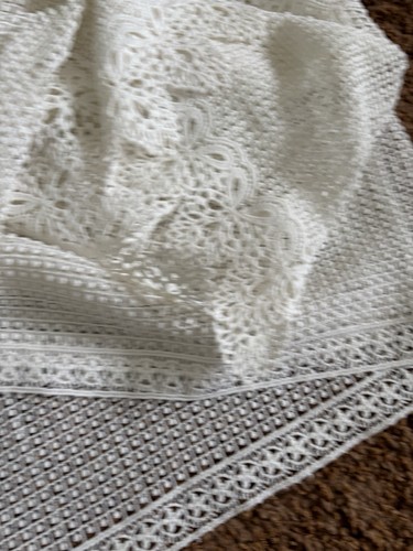 Italian cream guipure lace