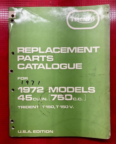 Original 1972 triumph - 1972, trident